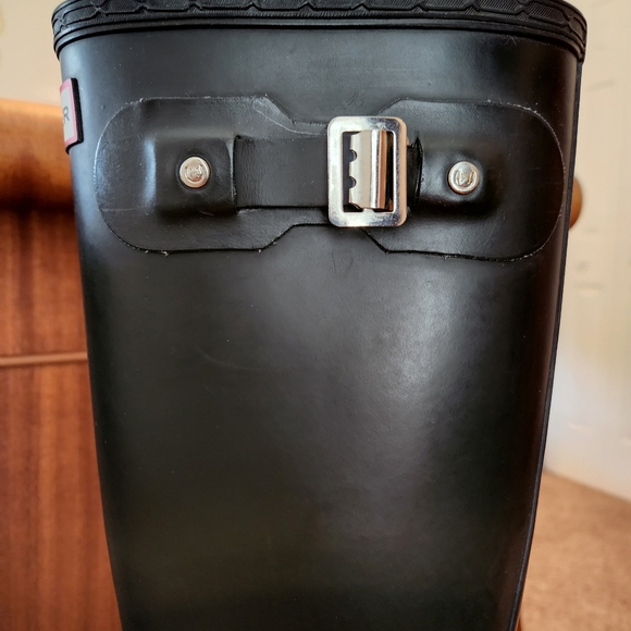 Hunter | Original Tall Rainboots, Black | size 7 - Picture 4 of 11